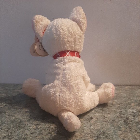 Cupid the Valentines Day Dog Ty Beanie Baby  Heart over  Eye Retired 2001 - Picture 5 of 13